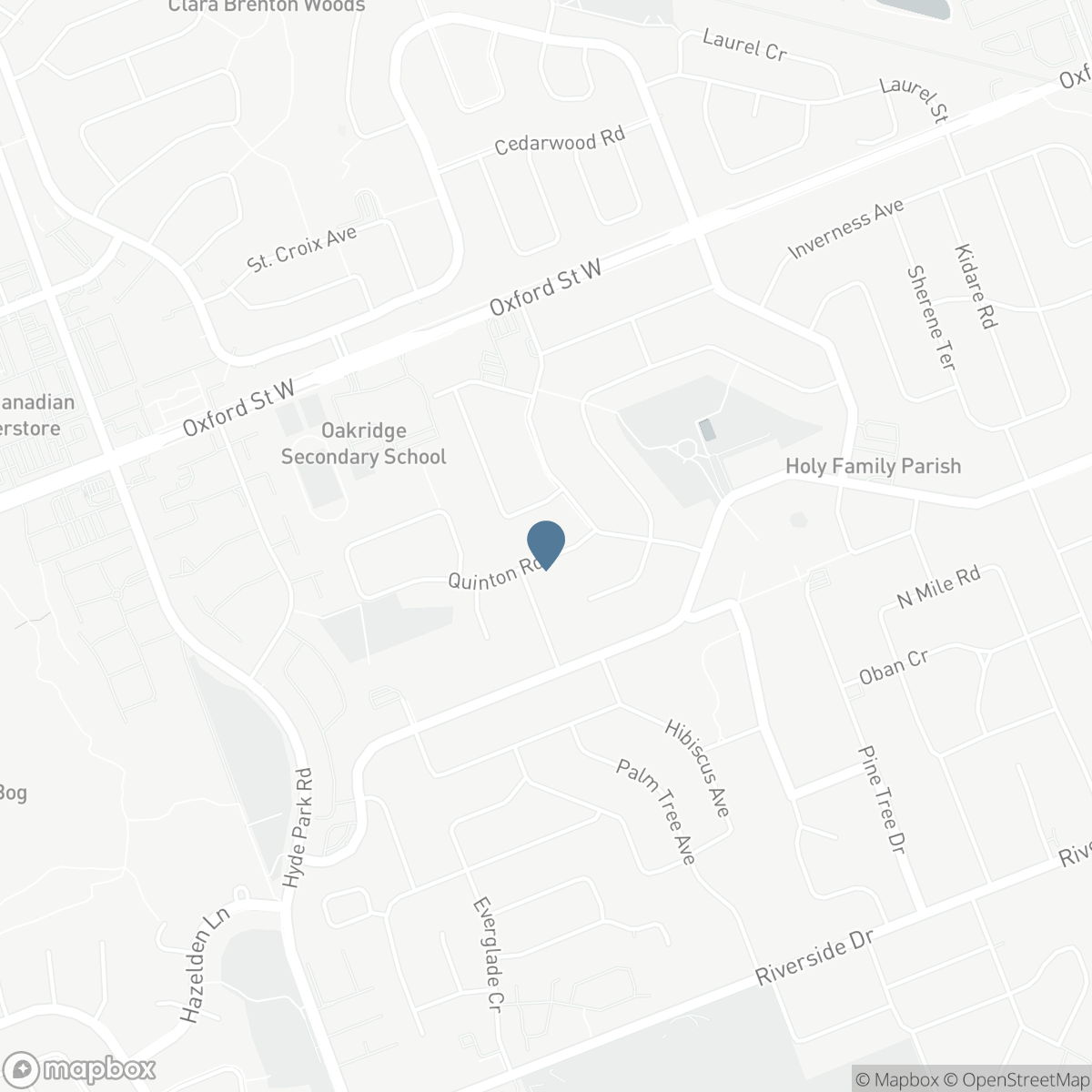 919 QUINTON ROAD, London, Ontario N6H 3A8
